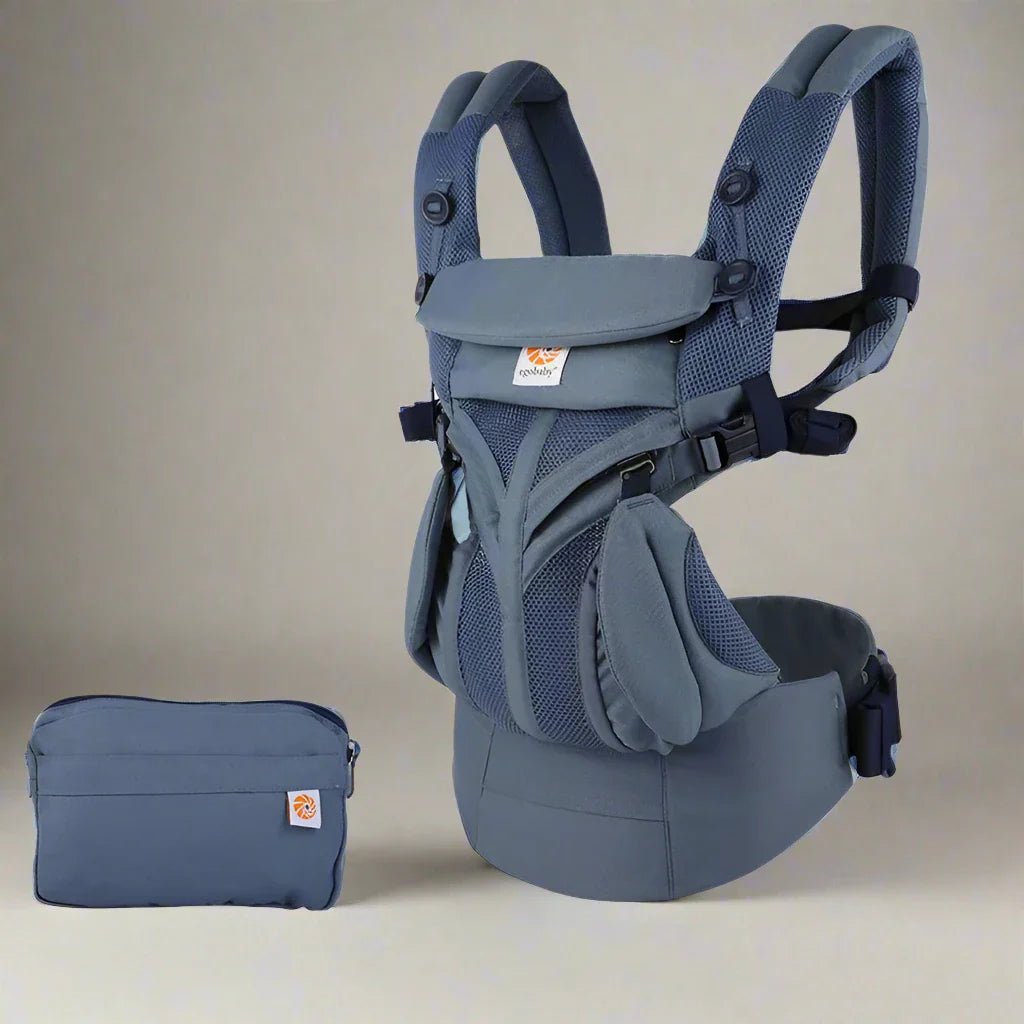 Porte Bebe - BreathBabyBag™ - Bleu Marine - Poussebebe