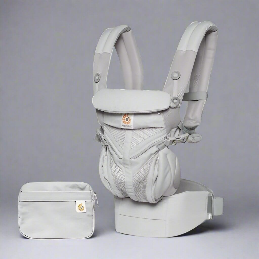 Porte Bebe - BreathBabyBag™ - Gris - Poussebebe