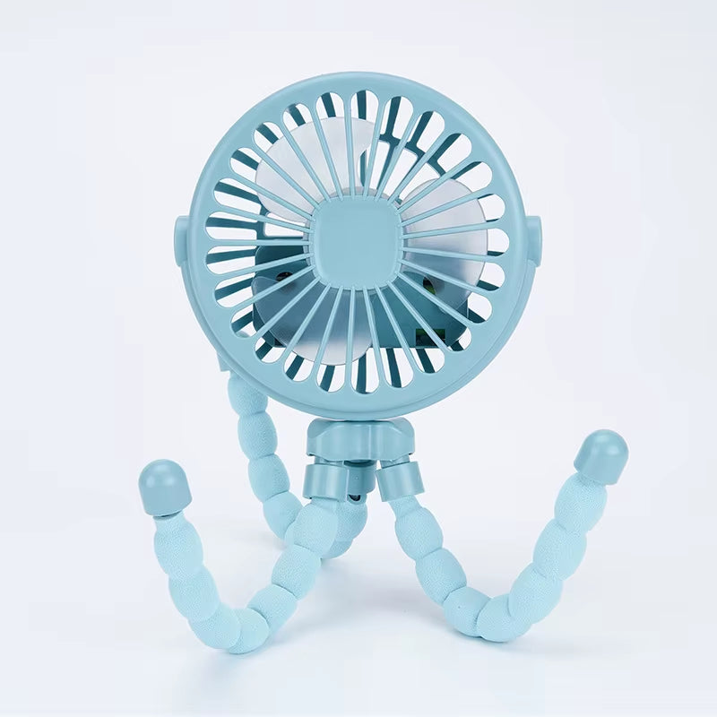 ventilateur pour bebe bleu
